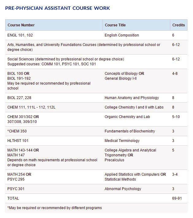 Nursing school coursework