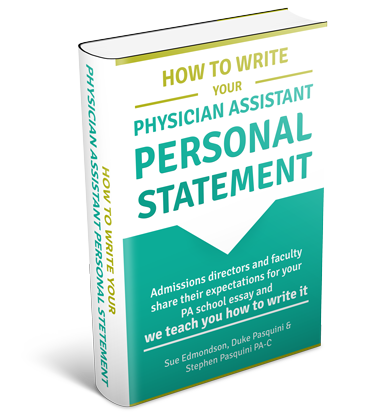 How to Write Your Physician Assistant Personal Statement book cover
