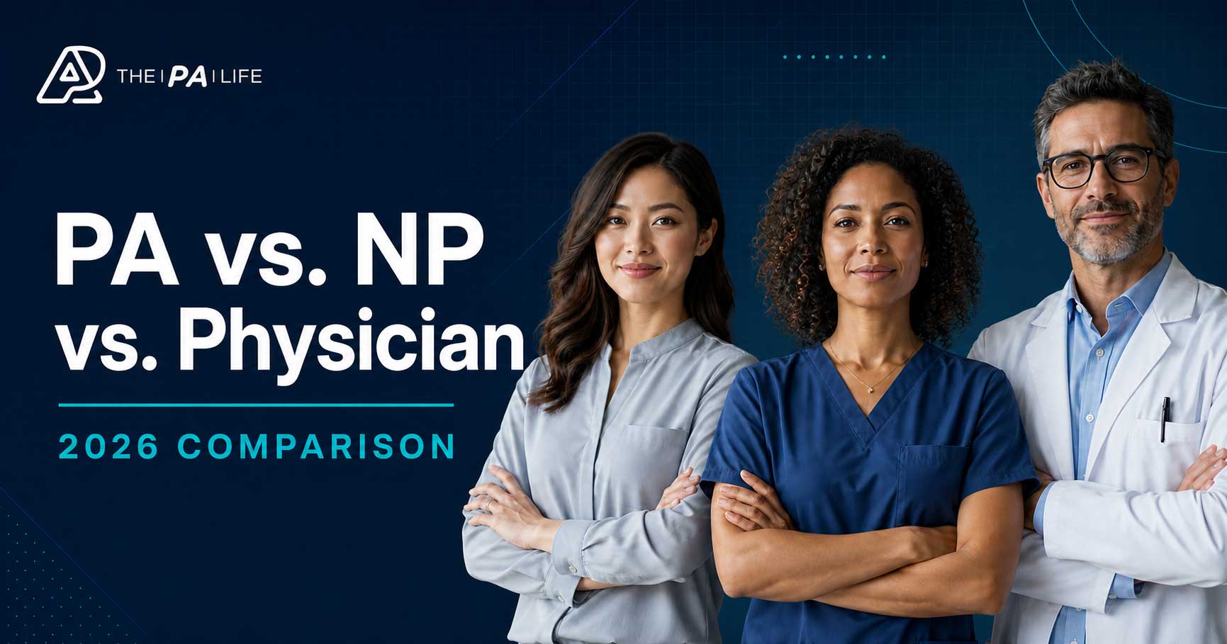 PAvsNPvsMDvsRNvsMA | The Physician Assistant Life PA vs NP vs MD vs RN vs MA