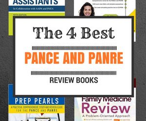 Four Best PANCE and PANRE REview Books 300x