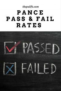 PANCE Board Exam Pass and Failure Rates