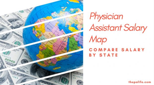 Physician Assistant Salary And Income Map 2013 PA Salary By Location 