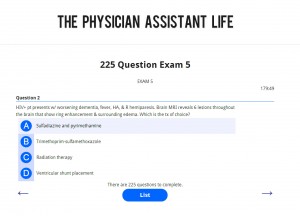 PANCE and PANRE PRACTICE TEST Exam 5