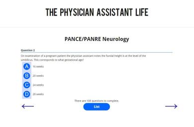 PANCE and PANRE Neurology Blueprint Topic Specific Exam