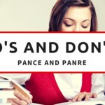The DO’S and DON’Ts of the PANCE and PANRE Examination