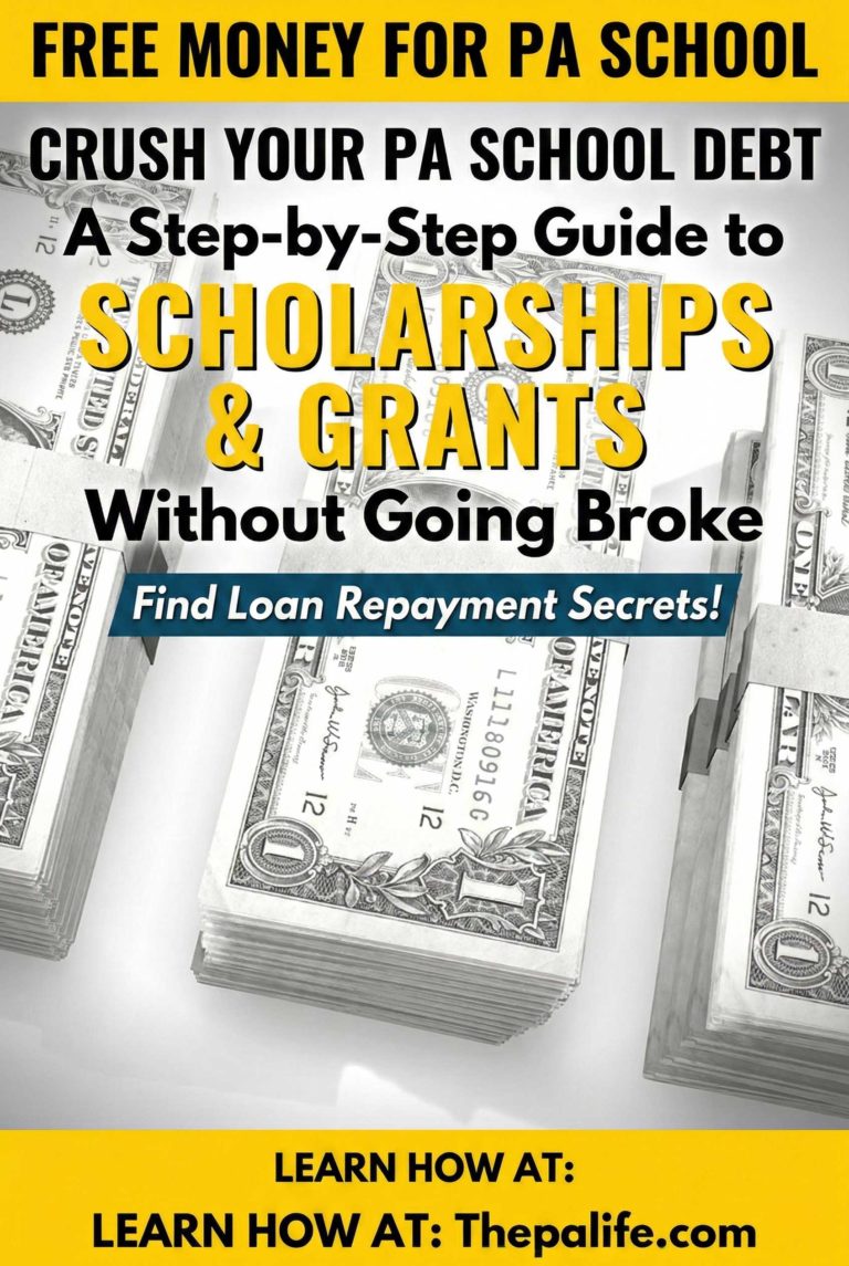 Free Money for PA School PA School Scholarships Grants Loan Repayment Programs The 2026 Complete Guide | The Physician Assistant Life
