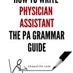 Physician assistant essay