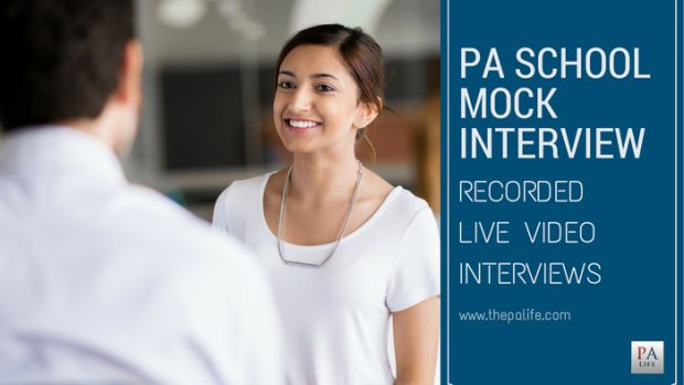 PA School Mock Recorded Video Interview | The Physician Assistant Life PA School Mock Recorded Video Interview