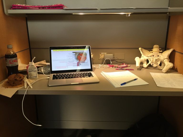 Study Carrel at Rush University PA Program | The Physician Assistant Life