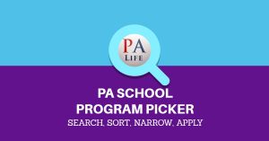 PA SCHOOL REQUIREMENT SEARCH ADMISSIONS TOOL AND TABLE