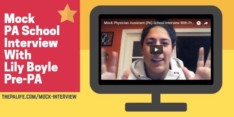 Mock PA School Interview | The Physician Assistant Life Mock pa school interview