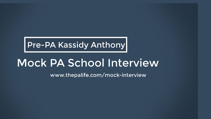 Physician Assistant Practice Interview Mock INterview | The Physician Assistant Life Physician assistant practice interview mock interview