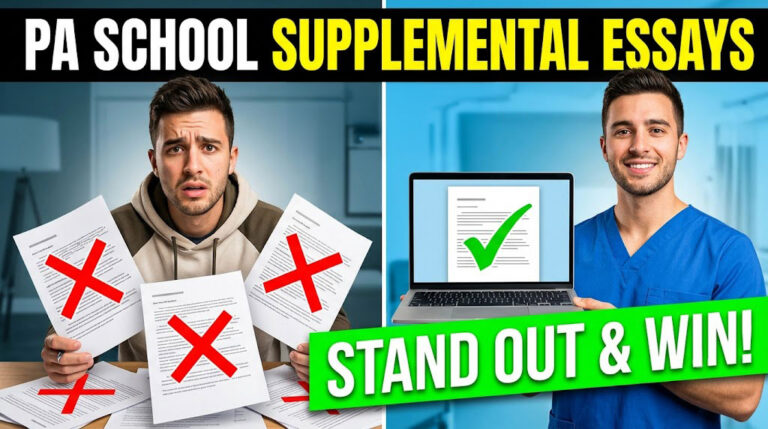 PAschoolSupplementalEssayStrategies | The Physician Assistant Life Pa school supplemental essay strategies webinar