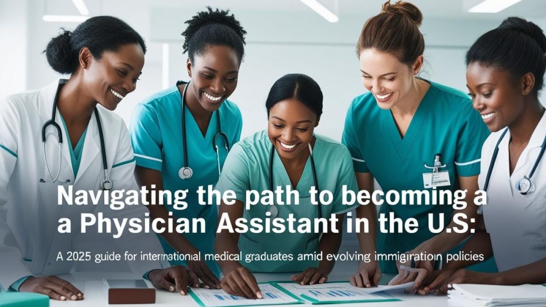 2025 Guide Medical Graduates Becoming U S Physician Navigating The Path To Becoming A Physician Assistant In The US A 2025 Guide For Medical Graduates Amid Evolving Immigration Policies 1080x608 