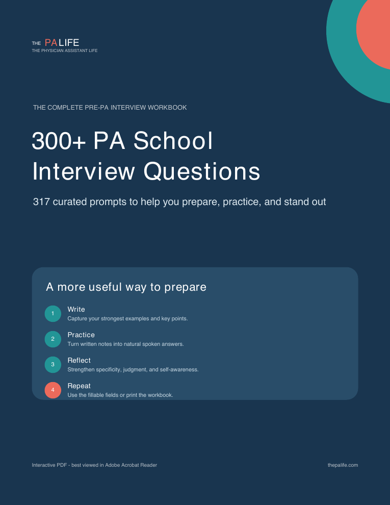317 PA School Interview Questions