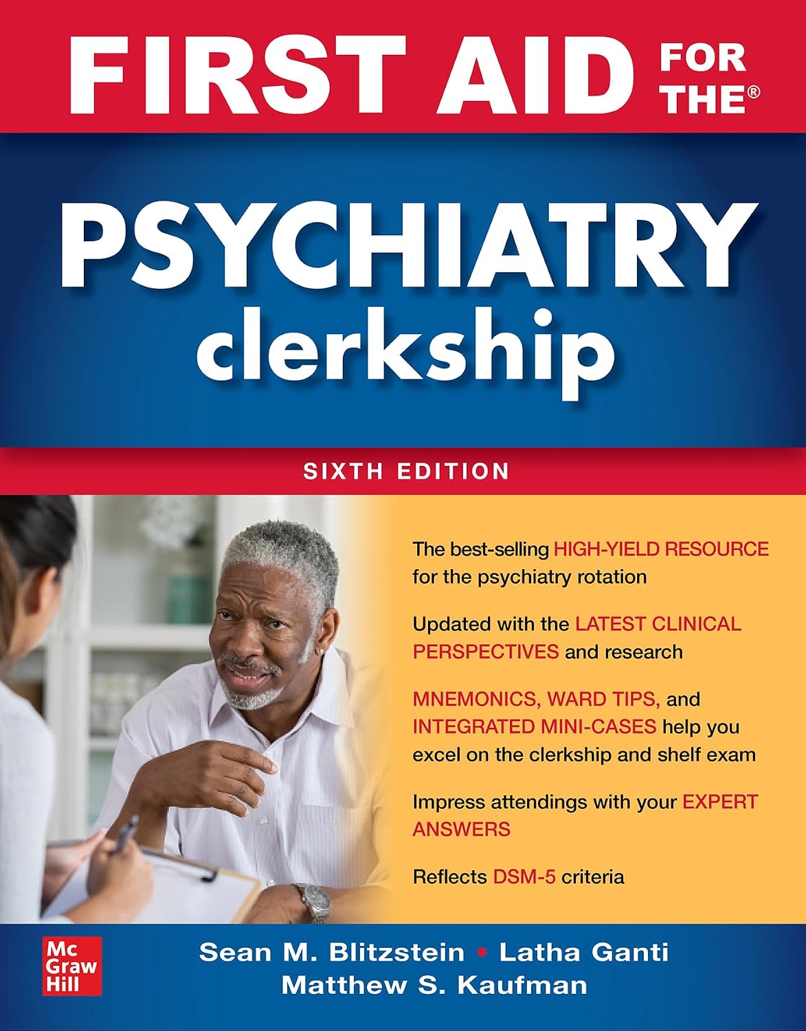 First Aid for the Psychiatry Clerkship, 6th Edition cover