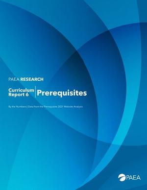 Cover of By the Numbers: Curriculum Report, Curriculum Report 6 — Prerequisites