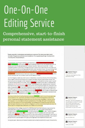 pa personal statement outline reddit